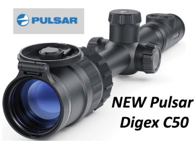 Pulsar Digex С50 Digital Day/Night Vision Riflescope (Free APS 3