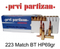 PPU 223 REM MATCH HPBT 69gr (GW1044)