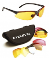 Eyelevel Clay Airsoft Shooting & Fishing Glasses 5 x Lenses