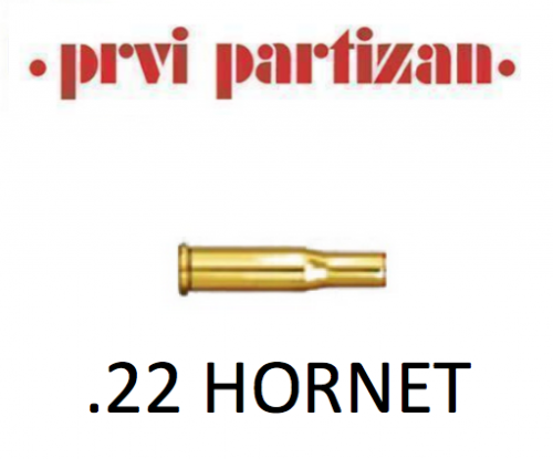 22 Hornet PPU Brass Cases Pack 100     GW1084
