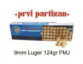 PPU 9MM LUGER 124GR FMJ QTY 50  (GW1057)
