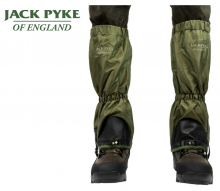 Jack Pyke Canvas Gaiters Green One Size (GB1223)