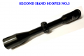 SECOND HAND  SCOPES  NO.5