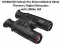 HIKMICRO Habrok Pro 35mm Thermal / Digital Binoculars with 1000m LRF (EL1001)