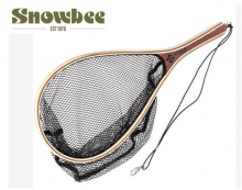 Snowbee Wooden Landing Net - Large(SNOW127)