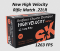 SK .22 LR High Velocity Match Ammunition (GV1015)