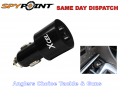 Spypoint Xcel Dual USB Car Charger, Black RRP 19.99 Our Price 9.99 (TJ1010)